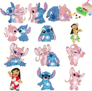 Klistermärken med Lilo och Stitch - 18 st