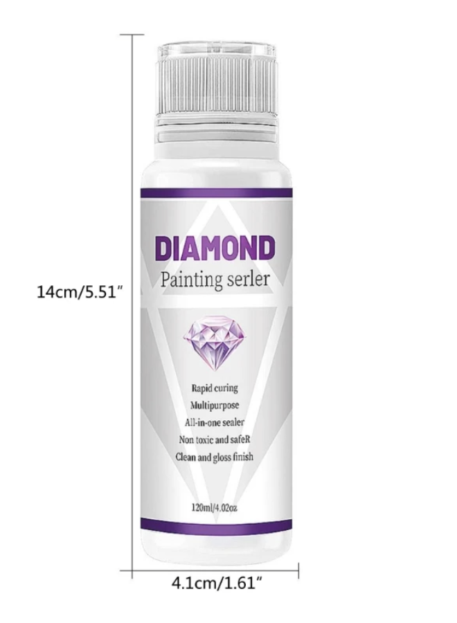 Lim med skumtud til efterbehandling af diamond paint billeder.
Indeholder 120 ml.