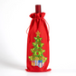 Flaskgömmer med en vacker julgran