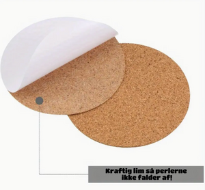 Selvklæbende Korkbrikker
