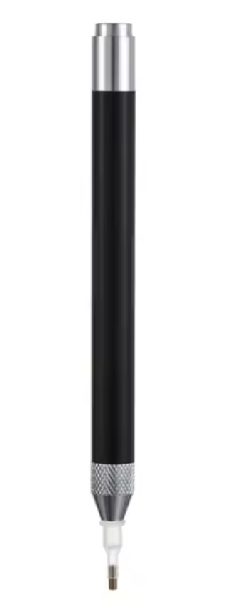 Sort LED-pen til diamond painting. Udskiftelige tipper.