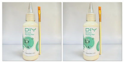 Diamond Painting Lim – Genskab Klæbeevne & DIY Projekter (50 ml)